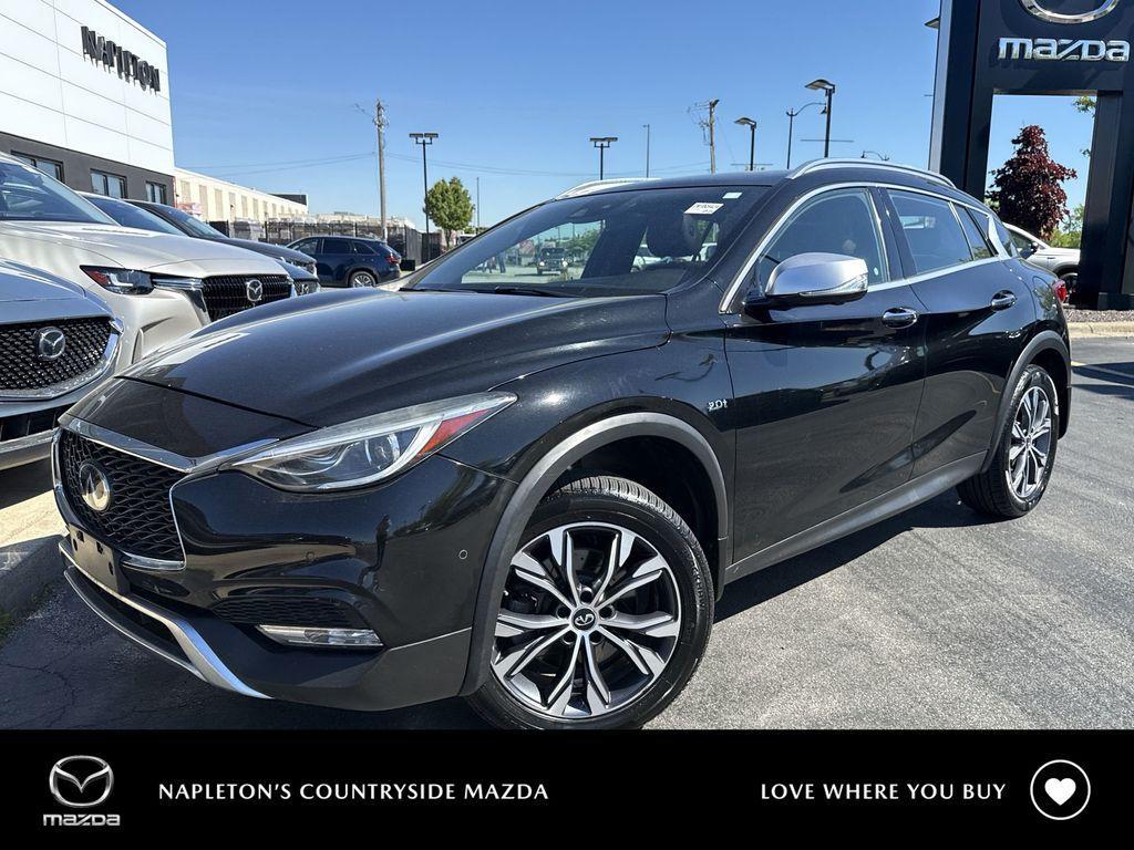 used 2017 INFINITI QX30 car, priced at $11,356