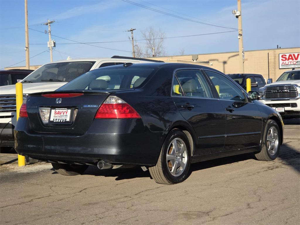 used 2007 Honda Accord Hybrid car, priced at $3,500