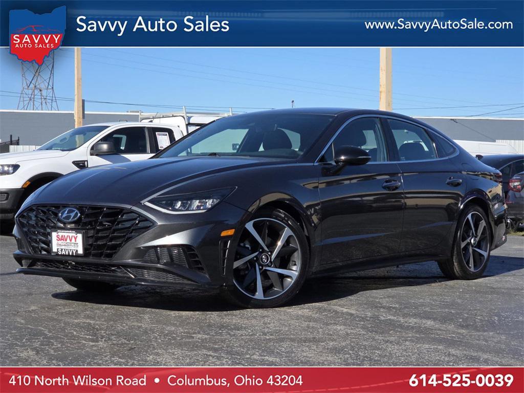 used 2021 Hyundai Sonata car, priced at $14,668