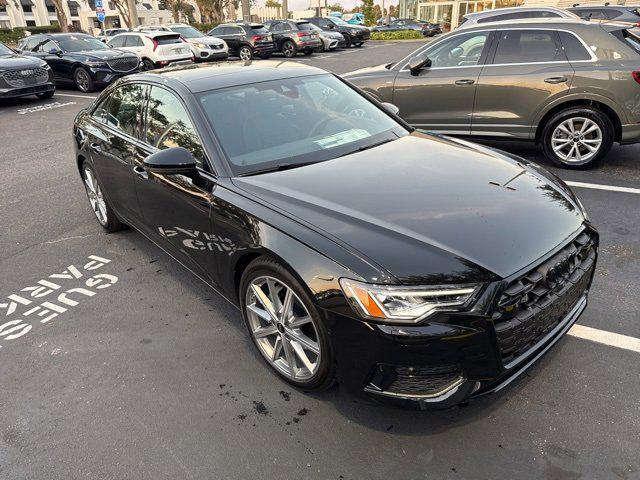 new 2025 Audi A6 car, priced at $58,301