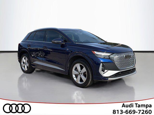 used 2024 Audi Q4 e-tron car, priced at $28,985