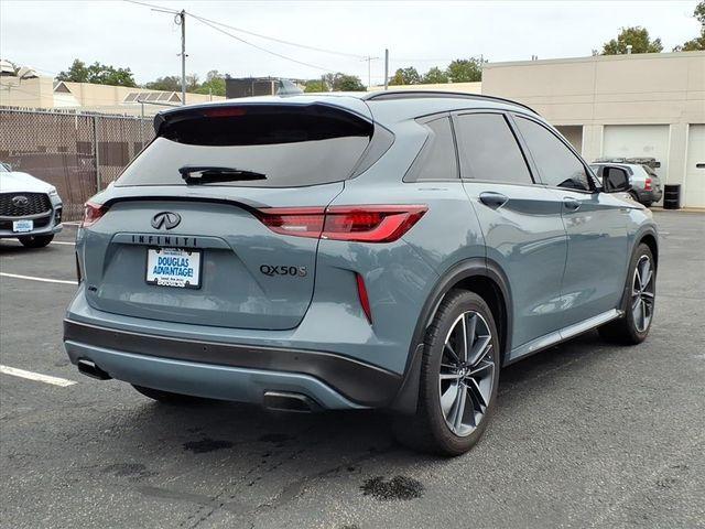 used 2023 INFINITI QX50 car, priced at $34,488