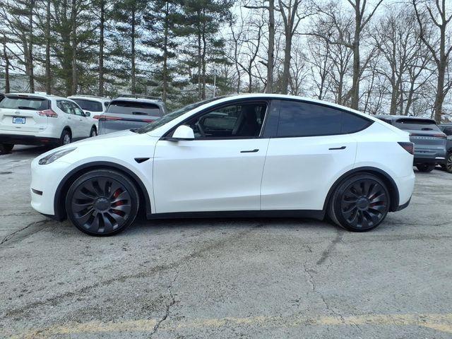 used 2025 Tesla Model Y car, priced at $39,988