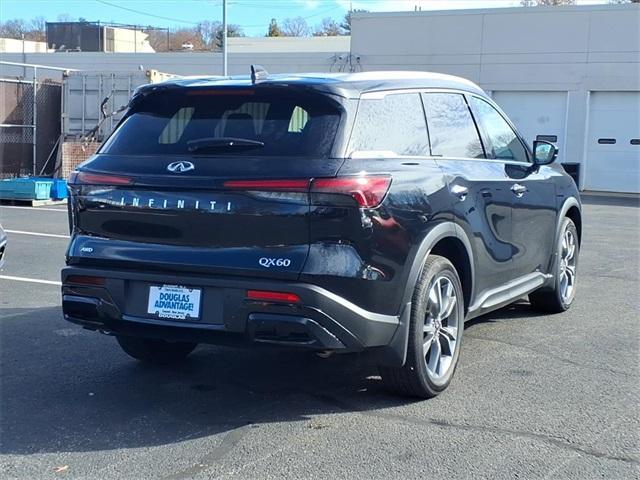 used 2025 INFINITI QX60 car, priced at $51,588