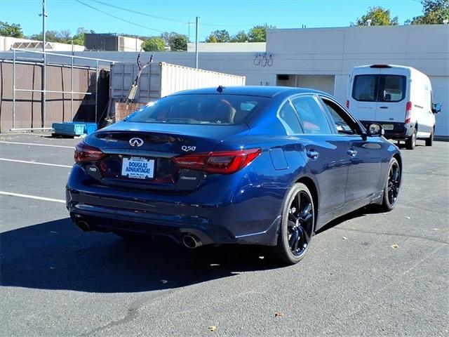 used 2021 INFINITI Q50 car, priced at $32,888