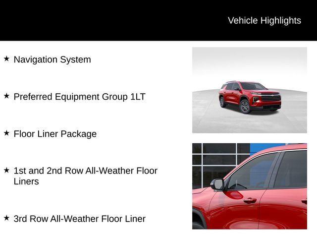 new 2025 Chevrolet Traverse car, priced at $37,284