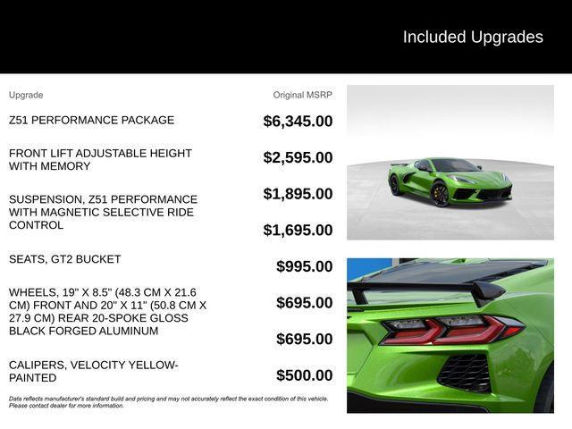 new 2026 Chevrolet Corvette car, priced at $93,110