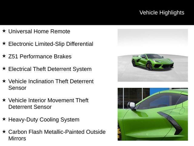 new 2026 Chevrolet Corvette car, priced at $93,110