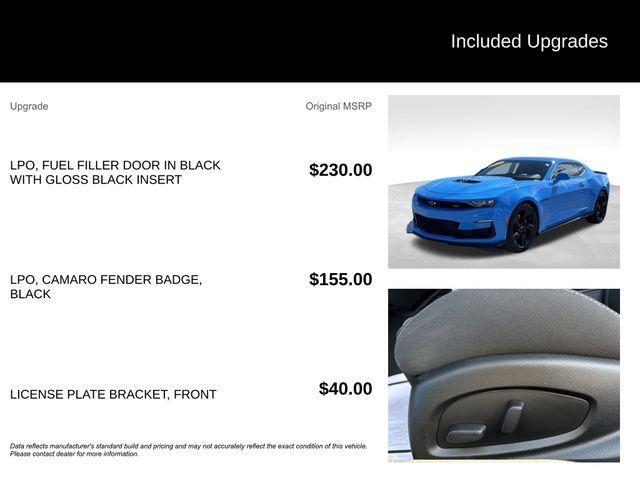 used 2022 Chevrolet Camaro car, priced at $42,999