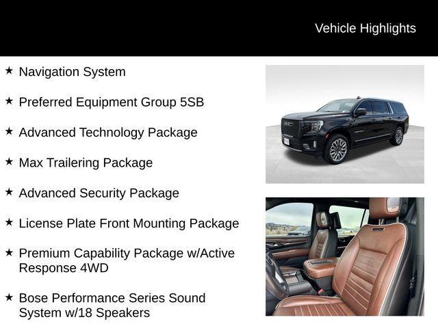 used 2023 GMC Yukon XL car, priced at $65,497