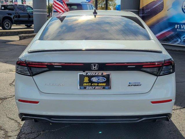 used 2023 Honda Accord Hybrid car, priced at $27,993