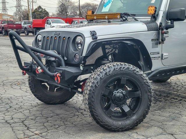 used 2014 Jeep Wrangler Unlimited car, priced at $14,850