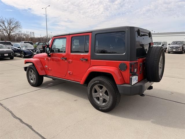 used 2015 Jeep Wrangler Unlimited car, priced at $17,490