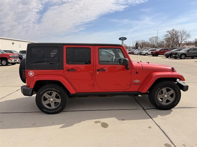 used 2015 Jeep Wrangler Unlimited car, priced at $17,490