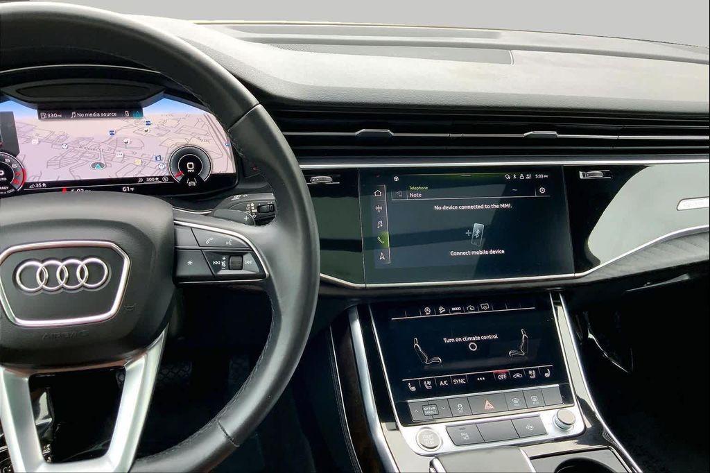used 2021 Audi Q7 car, priced at $25,483