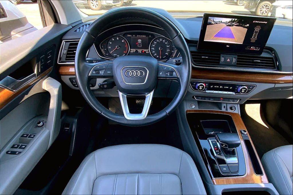 used 2021 Audi Q5 car, priced at $23,483
