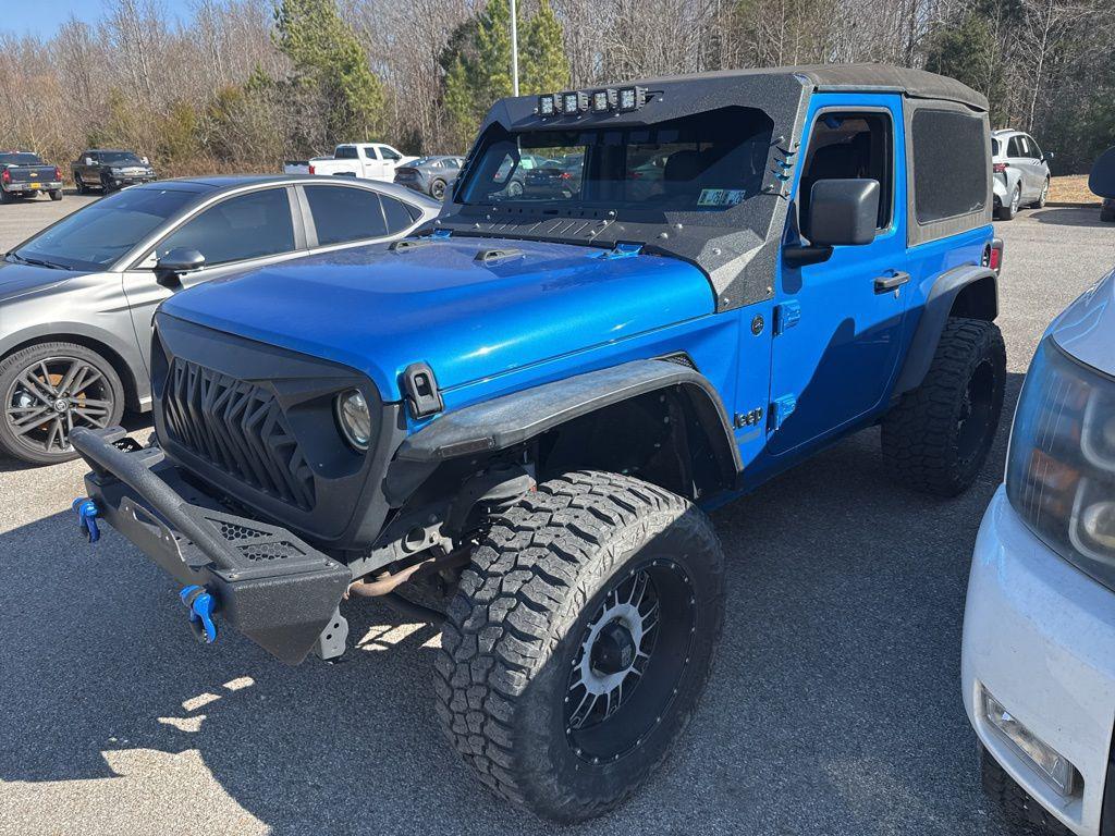 used 2021 Jeep Wrangler car, priced at $24,464