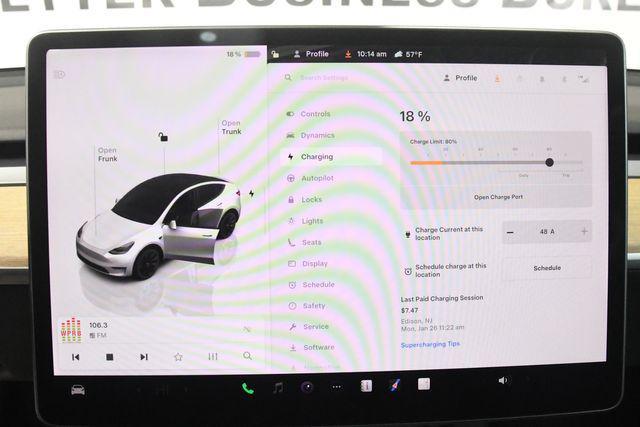 used 2022 Tesla Model Y car, priced at $26,995