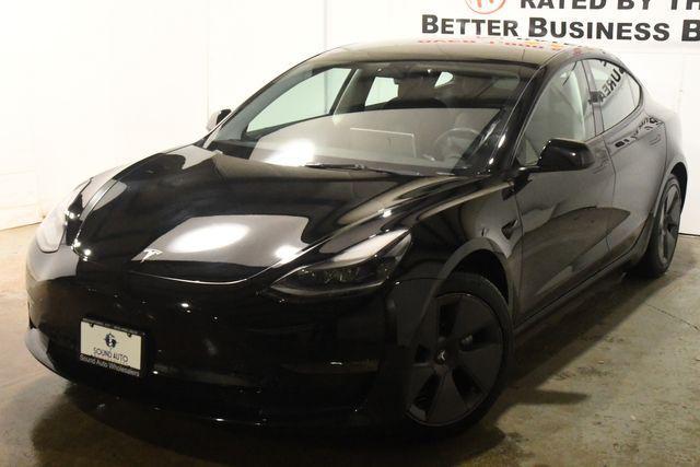 used 2023 Tesla Model 3 car, priced at $28,495