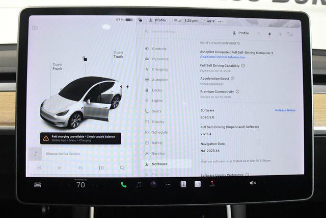used 2021 Tesla Model Y car, priced at $27,995