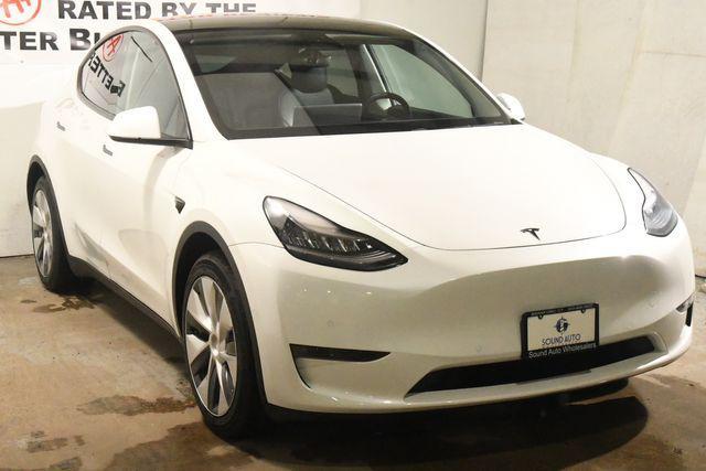 used 2021 Tesla Model Y car, priced at $27,995