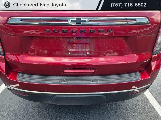 2021 Cherry Red Tintcoat Chevrolet Suburban