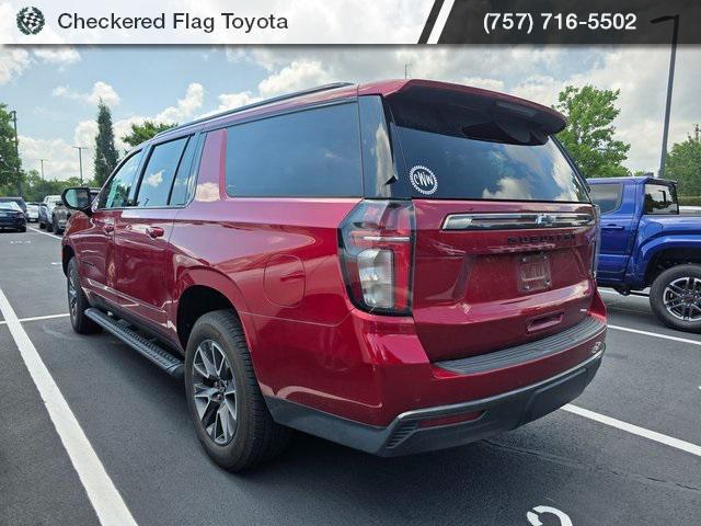 2021 Cherry Red Tintcoat Chevrolet Suburban