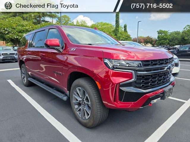 2021 Cherry Red Tintcoat Chevrolet Suburban