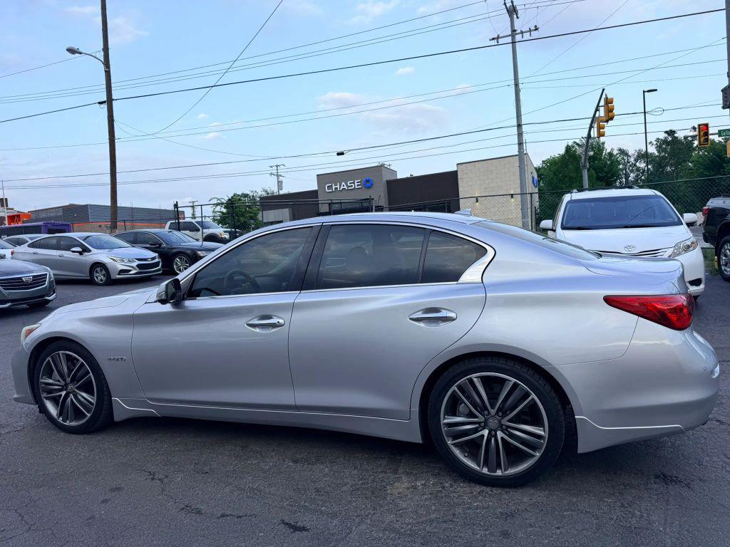 used 2014 INFINITI Q50 Hybrid car, priced at $11,499