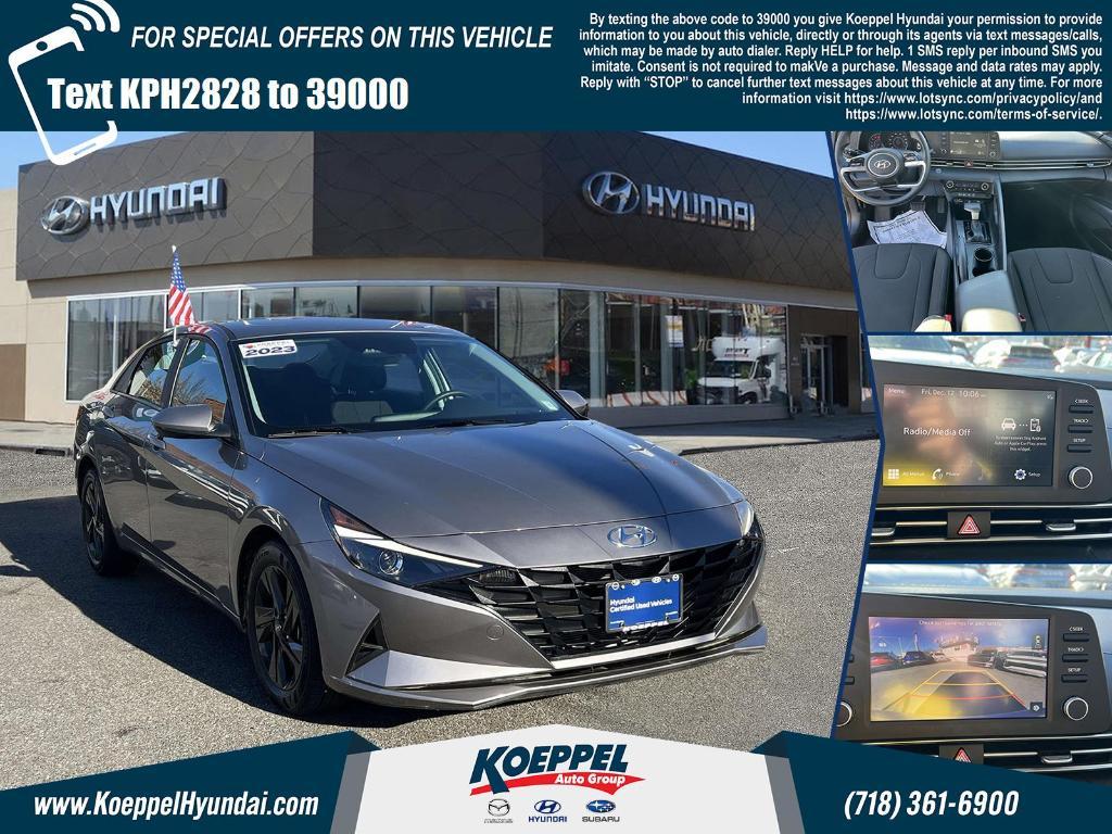 used 2023 Hyundai Elantra car, priced at $18,188