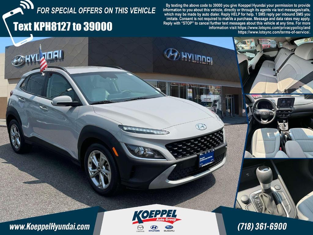 used 2023 Hyundai Kona car, priced at $18,998