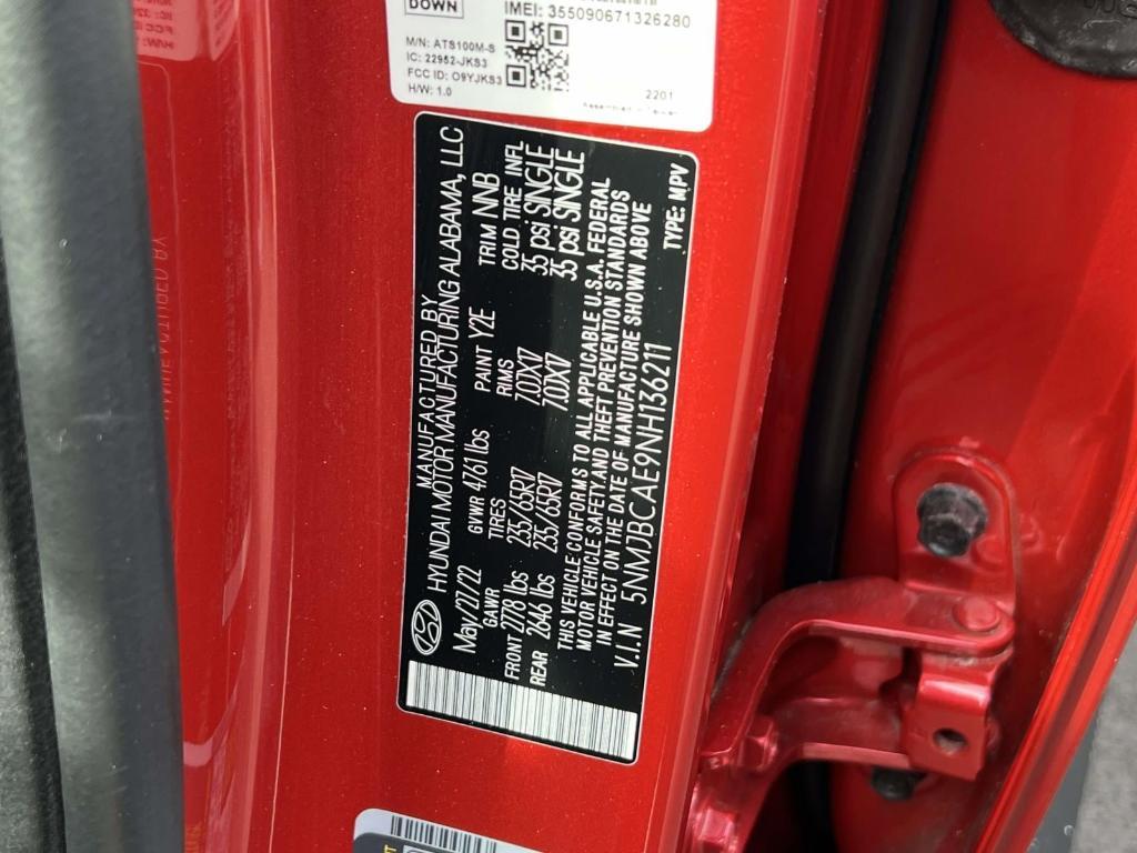 used 2022 Hyundai Tucson car, priced at $21,588