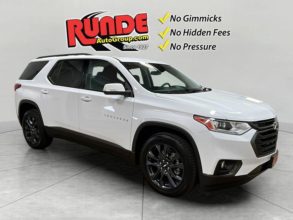 used 2021 Chevrolet Traverse car, priced at $27,421
