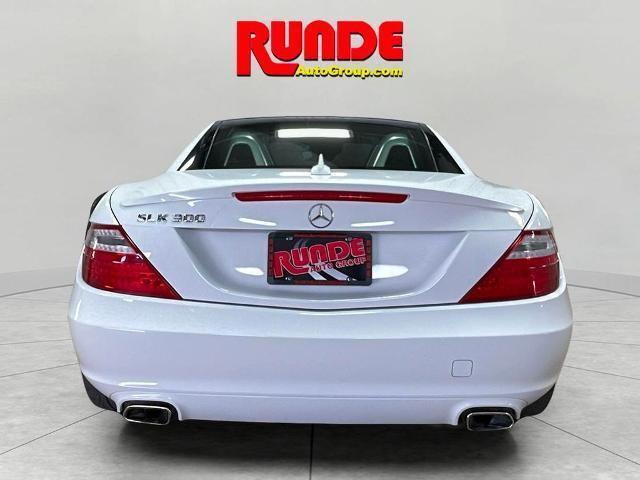 2016 White Mercedes-Benz SLK-Class