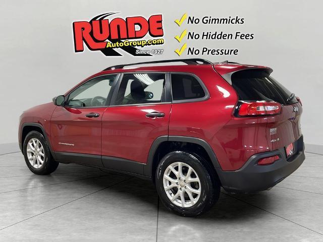 used 2016 Jeep Cherokee car, priced at $10,491