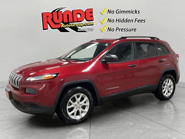used 2016 Jeep Cherokee car, priced at $10,491