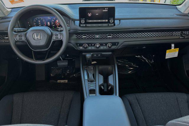 new 2025 Honda Accord car, priced at $30,572