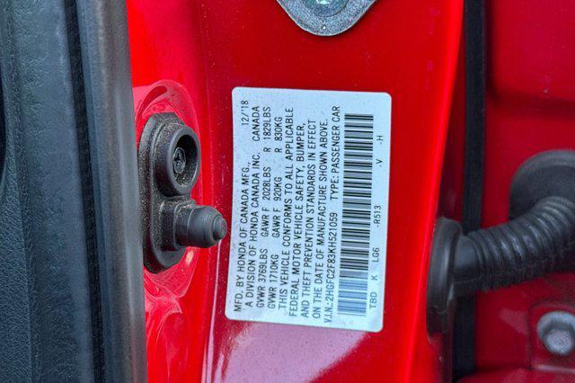 used 2019 Honda Civic car, priced at $17,718