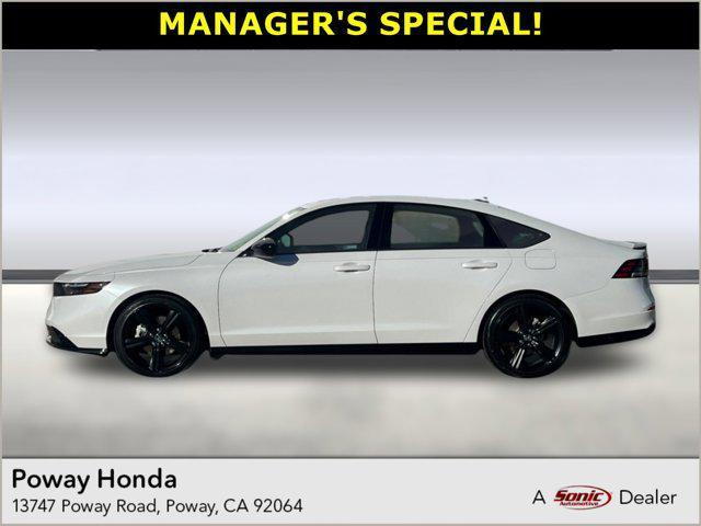new 2025 Honda Accord Hybrid car, priced at $35,497