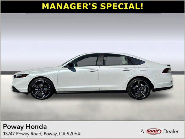 new 2025 Honda Accord Hybrid car, priced at $34,020