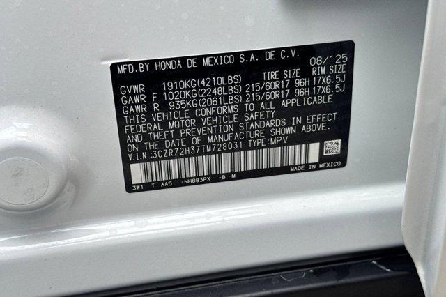 new 2026 Honda HR-V car, priced at $28,693