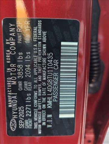 new 2026 Hyundai Elantra car, priced at $24,602