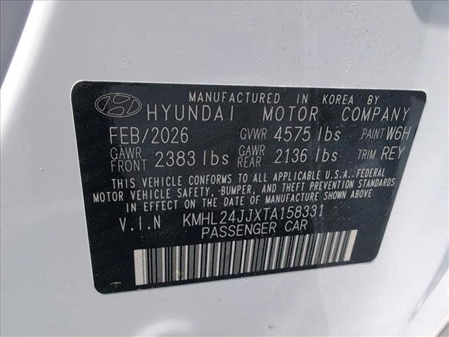 new 2026 Hyundai Sonata Hybrid car, priced at $29,899