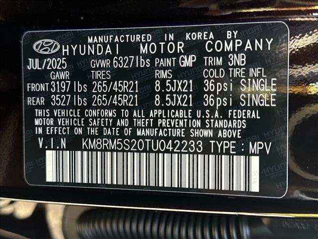 new 2026 Hyundai Palisade car, priced at $54,579