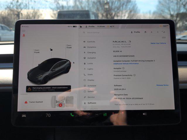 used 2022 Tesla Model 3 car, priced at $23,999