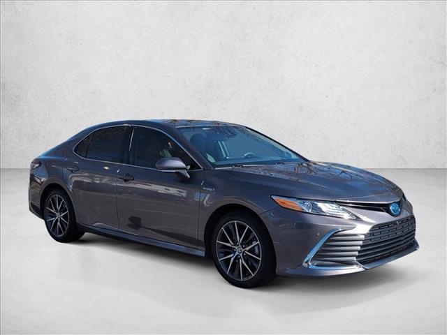used 2021 Toyota Camry Hybrid car, priced at $26,989