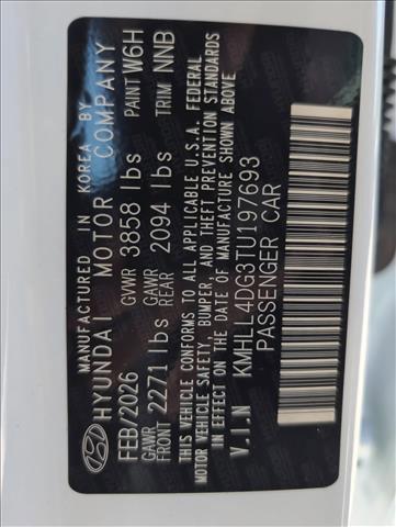 new 2026 Hyundai Elantra car, priced at $24,391