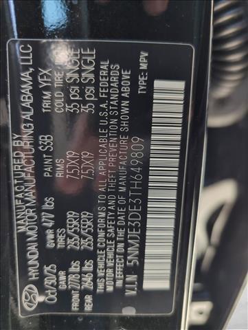 new 2026 Hyundai Tucson car, priced at $40,015