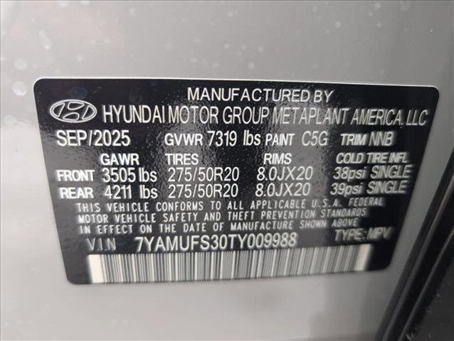 new 2026 Hyundai IONIQ 9 car, priced at $69,266