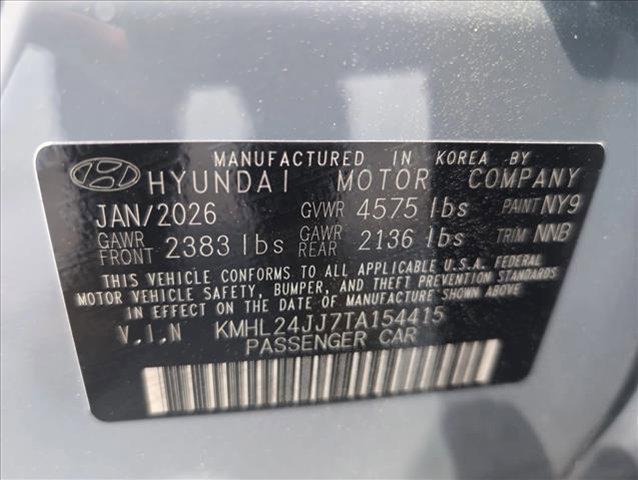 new 2026 Hyundai Sonata Hybrid car, priced at $28,999